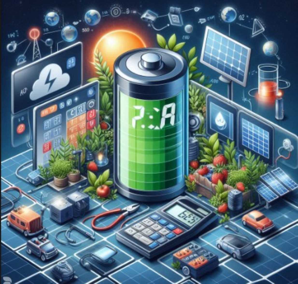 calcula de autonomia de batería